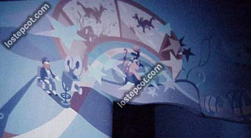 Figment with Dreamfinder wall