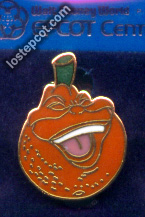 Orange pin