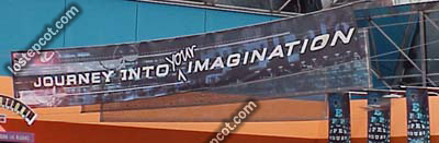 Journey Into Your Imagination sign